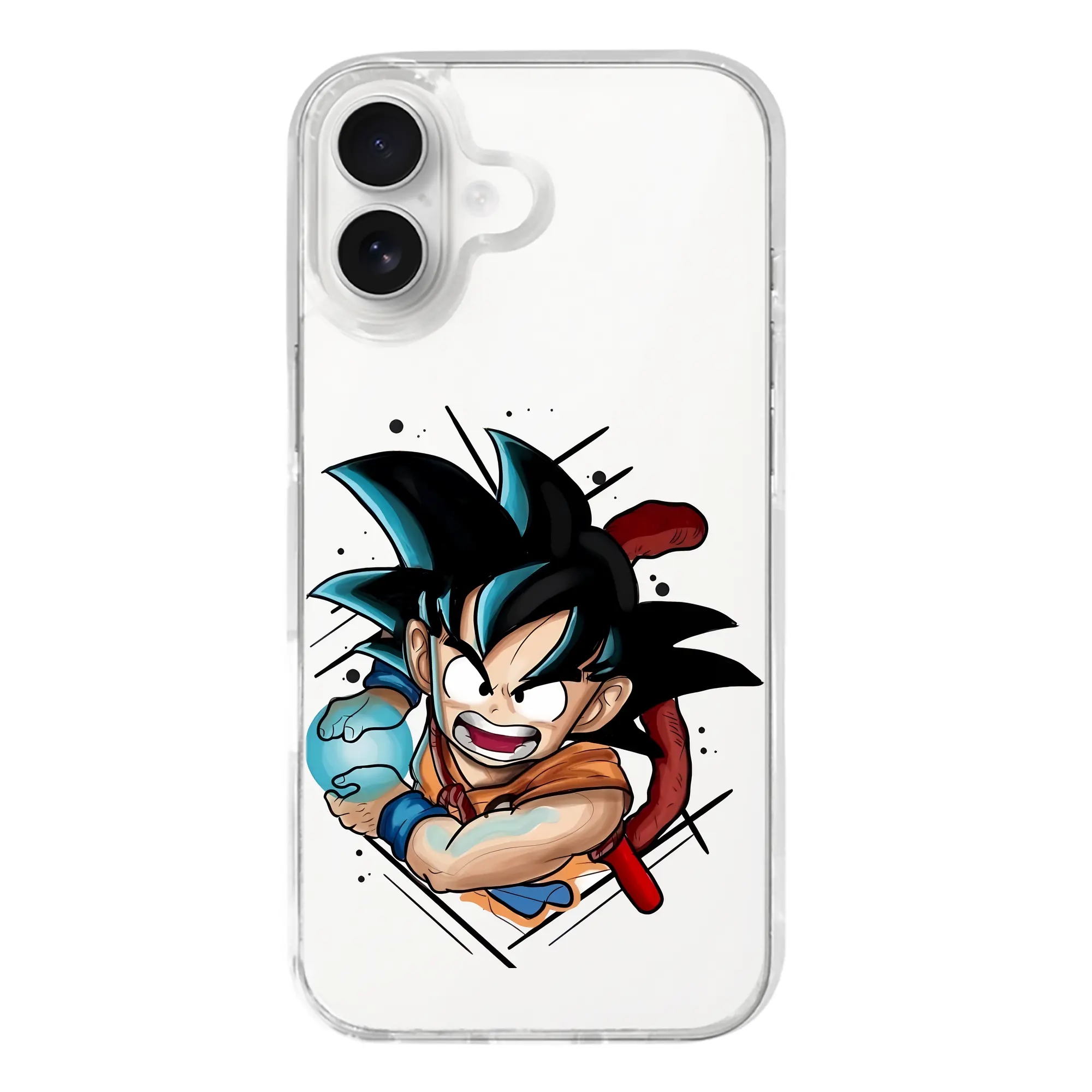 ドラゴンボール グッズ 孫 悟空 - iPhone 17シリーズ 透明スマホケース – 薄型・耐衝撃・精密フィット保護カバー